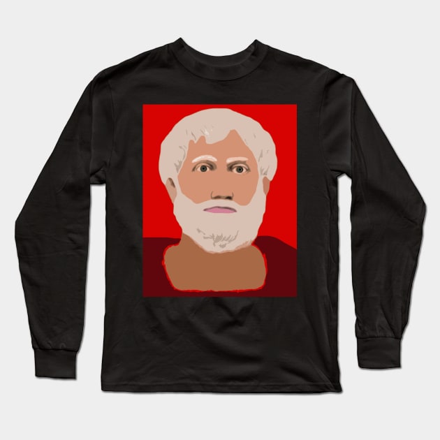 Aristotle Long Sleeve T-Shirt by oryan80